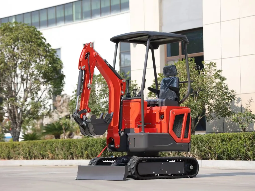 YGW-17 Export Excavator - 1.7T Compact Mini Excavator for Narrow-Space Operations in Global Markets
