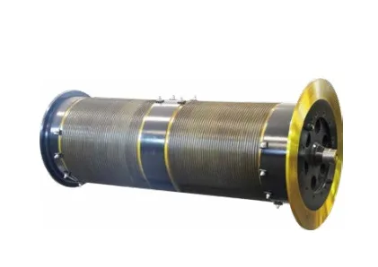 Tower Crane Hoisting Drum - Heavy-Duty Cable Winding Drum for High-Rise Construction Lifting
