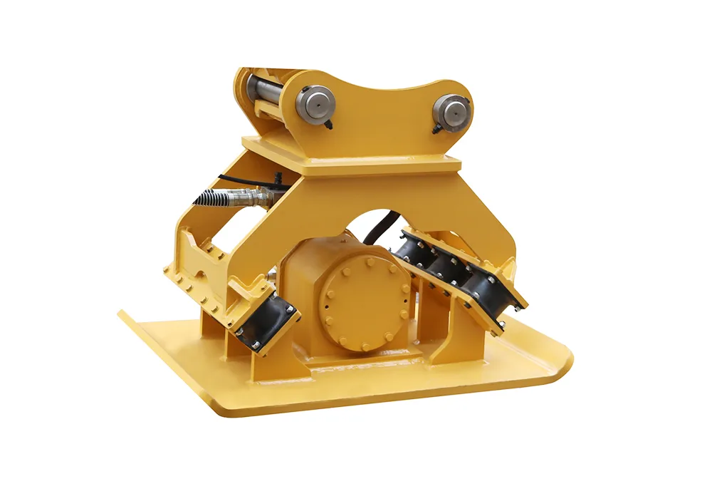 High-Power Vibratory Rammer for Soil Compaction - Efficient Construction Compactor in Use