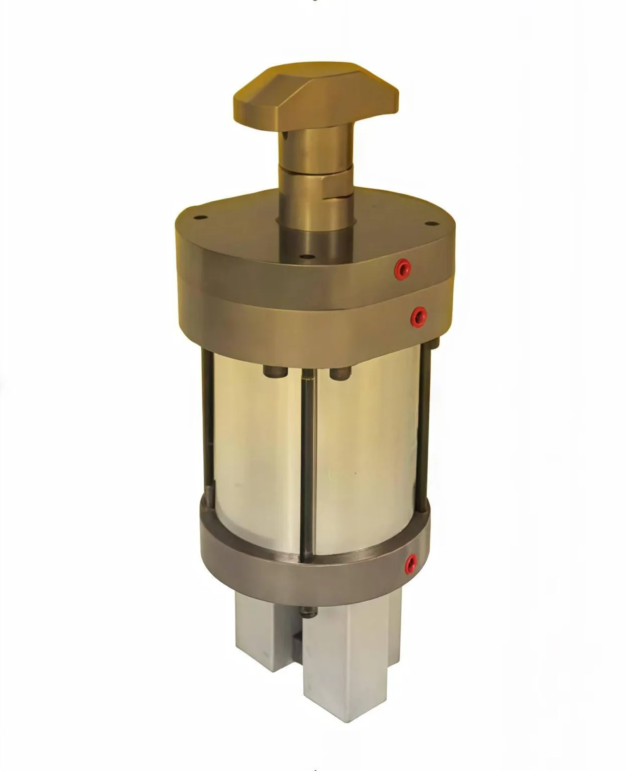High-Precision TR-revolve Clamp - Rotating Metal Bracket for Automated Welding